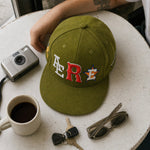 Olive Green 'ID' Fitted