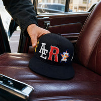 Black 'ID' Fitted