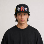 Black 'ID' Fitted