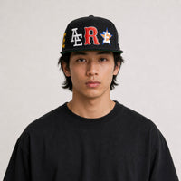 Black 'ID' Fitted